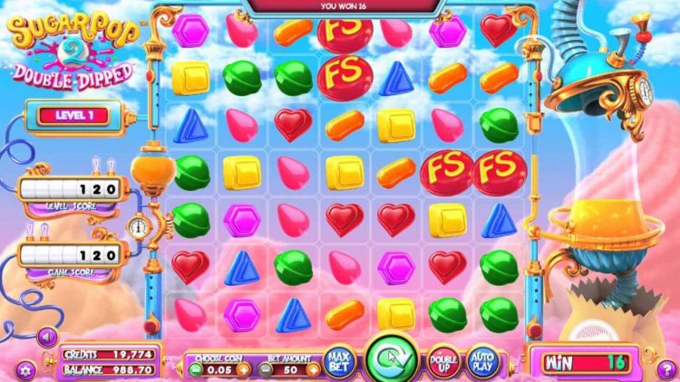 Игровое поле Sugarpop